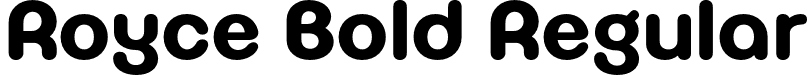 Royce Bold Regular font | Jehoo Creative - Royce Bold.otf
