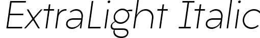 ExtraLight Italic font | LiberGrotesqueFamily-ExLtObl.ttf