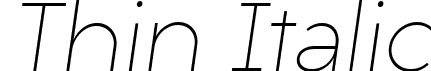 Thin Italic font | LiberGrotesqueFamily-ThObl.ttf