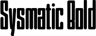 Sysmatic Bold font | Sysmatic.otf