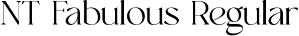 NT Fabulous Regular font | NT Fabulous (only personal use).otf