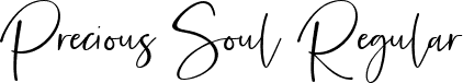 Precious Soul Regular font | Precious Soul.ttf