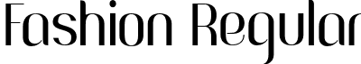 Fashion Regular font | fashion.otf