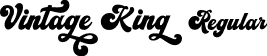 Vintage King Regular font | VintageKing-vmXJ4.ttf