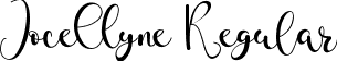 Jocellyne Regular font | Jocellyne.ttf