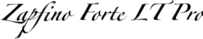 Zapfino Forte LT Pro font | ZapfinoForteLTPro.otf