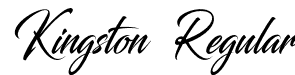 Kingston Regular font | kingston.otf