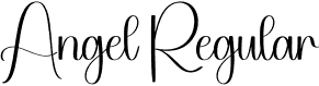 Angel Regular font | Angel.otf