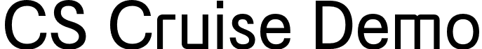 CS Cruise Demo font | CSCruise-Regular.otf