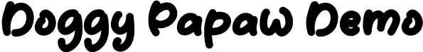 Doggy Papaw Demo font | Doggy-Papaw-Demo.otf