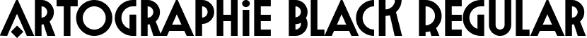 Artographie Black Regular font | ArtographieBlack-PERSONAL_USE.ttf