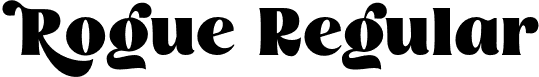 Rogue Regular font | rogue.otf