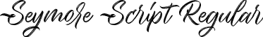 Seymore Script Regular font | SeymoreScript.otf