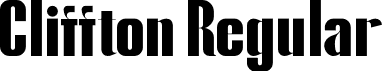 Cliffton Regular font | cliffton-dy0e1.otf