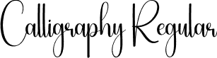 Calligraphy Regular font | Calligraphy.otf