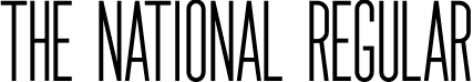 The National Regular font | TheNational-Regular.otf