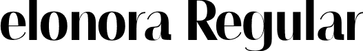 elonora Regular font | Elonora.otf