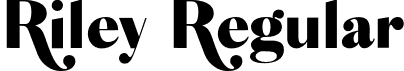 Riley Regular font | Riley-Regular.otf