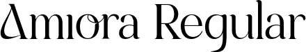 Amiora Regular font | Amiora.otf