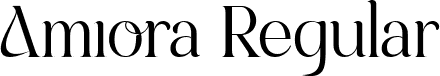 Amiora Regular font | Amiora.ttf