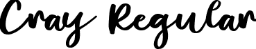 Cray Regular font | Cray.ttf