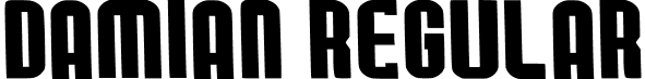 Damian Regular font | Damian Regular.otf