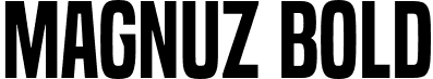 Magnuz Bold font | Magnuz.otf