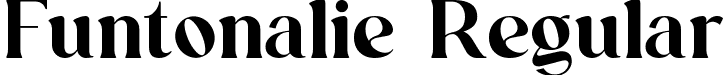 Funtonalie Regular font | funtonalie.ttf