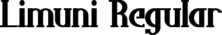 Limuni Regular font | Limuni.ttf