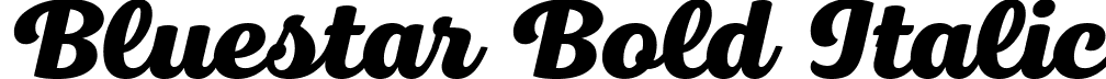 Bluestar Bold Italic font | Bluestar-BoldItalic.ttf