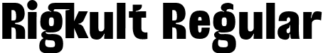 Rigkult Regular font | Rigkult-Regular.otf