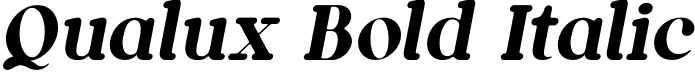 Qualux Bold Italic font | Qualux Bolditalic 1.otf