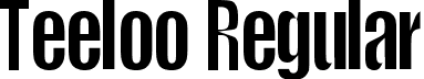 Teeloo Regular font | Teeloo.ttf