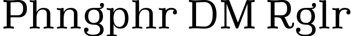 Phongphrai DEMO Regular font | PhongphraiDemoRegular-GOPDP.otf