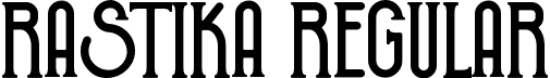 Rastika Regular font | Rastika.ttf