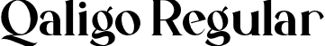 Qaligo Regular font | qaligoregular-vmxp7.otf