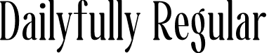 Dailyfully Regular font | Dailyfully-ywlgZ.otf