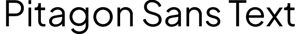 Pitagon Sans Text font | PitagonSansText-Regular.otf