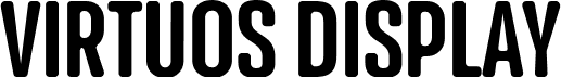 Virtuos Display font | Virtuos.ttf