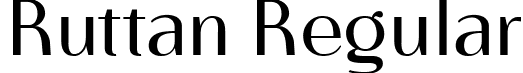 Ruttan Regular font | Ruttan.ttf