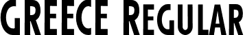 GREECE Regular font | GREECE-REGULAR.otf