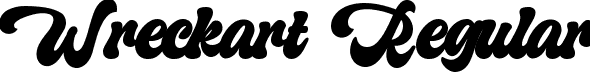 Wreckart Regular font | Wreckart.ttf