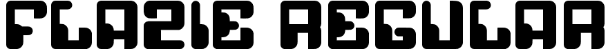 Flazie Regular font | Flazie.ttf