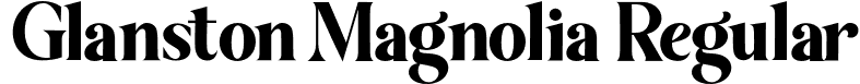 Glanston Magnolia Regular font | Glanston Magnolia.otf