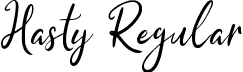 Hasty Regular font | Hasty Regular Mac.ttf