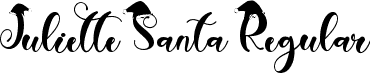 Juliette Santa Regular font | Juliette Santa TTF Demo.ttf