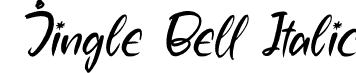 Jingle Bell Italic font | Jingle-Bell-Italic.otf