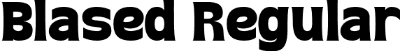 Blased Regular font | Blased.otf