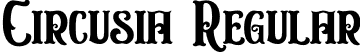 Circusia Regular font | Circusia.otf