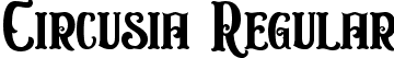 Circusia Regular font | Circusia.ttf